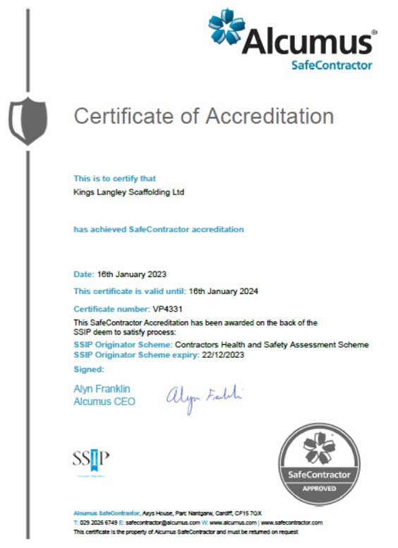 Safe-Contractor-certificate