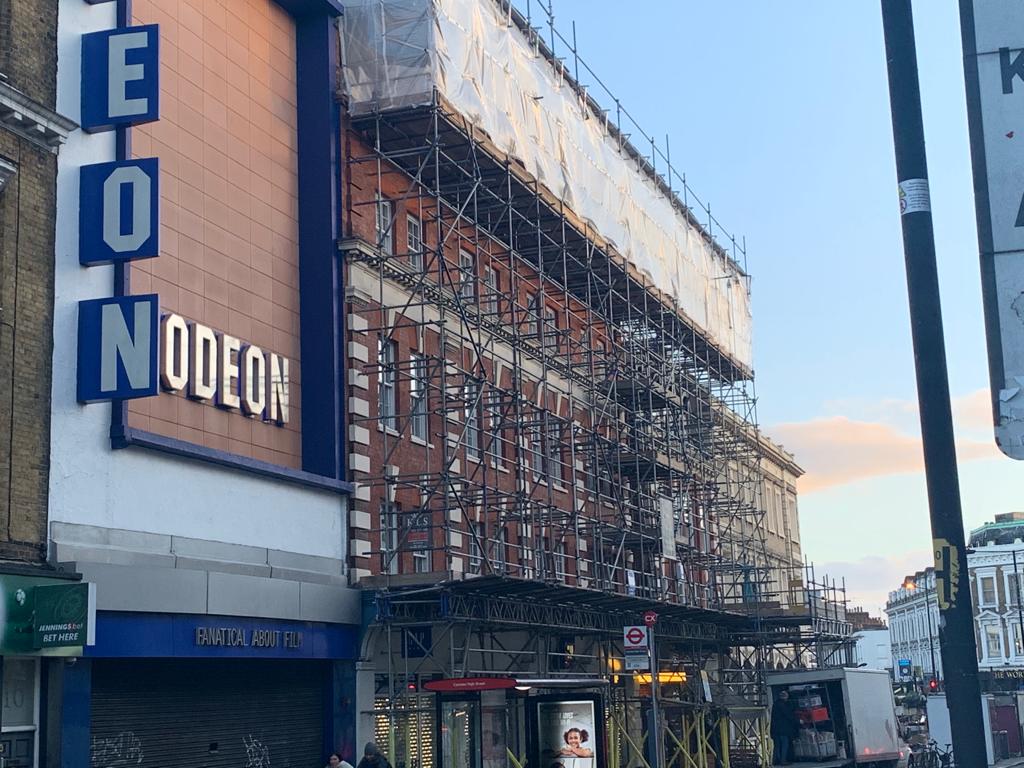 scaffolding cinema